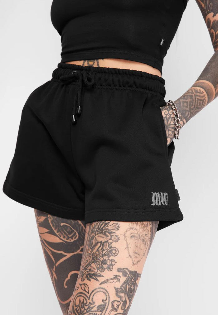 Mary Wyatt - Malice Mini Black - Shorts - black - L - Sweat