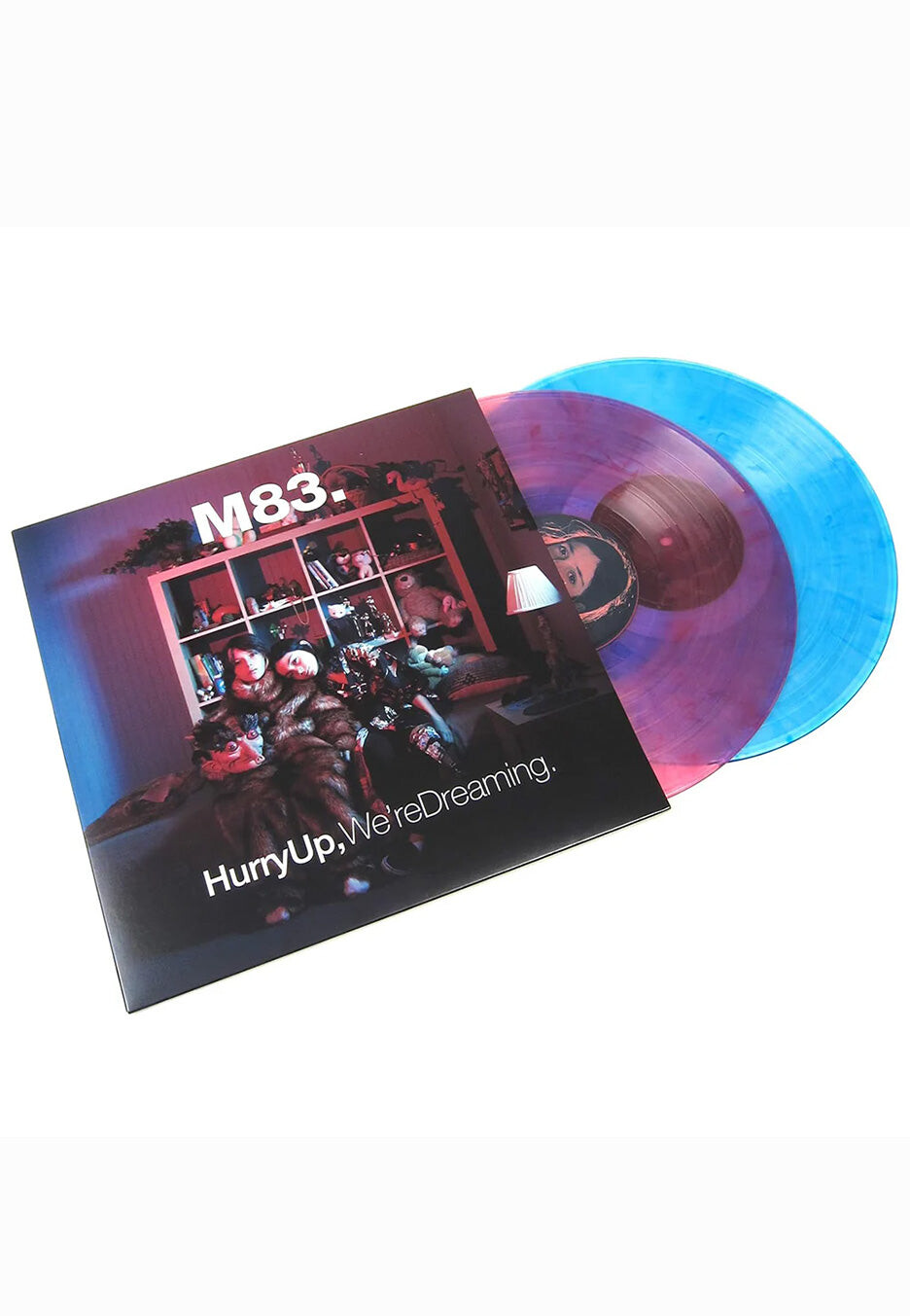 M83 - Hurry Up, We're Dreaming (15th Anniversary) Ltd. Clear Pink & Clear Blue - Colored 2 Vinyl