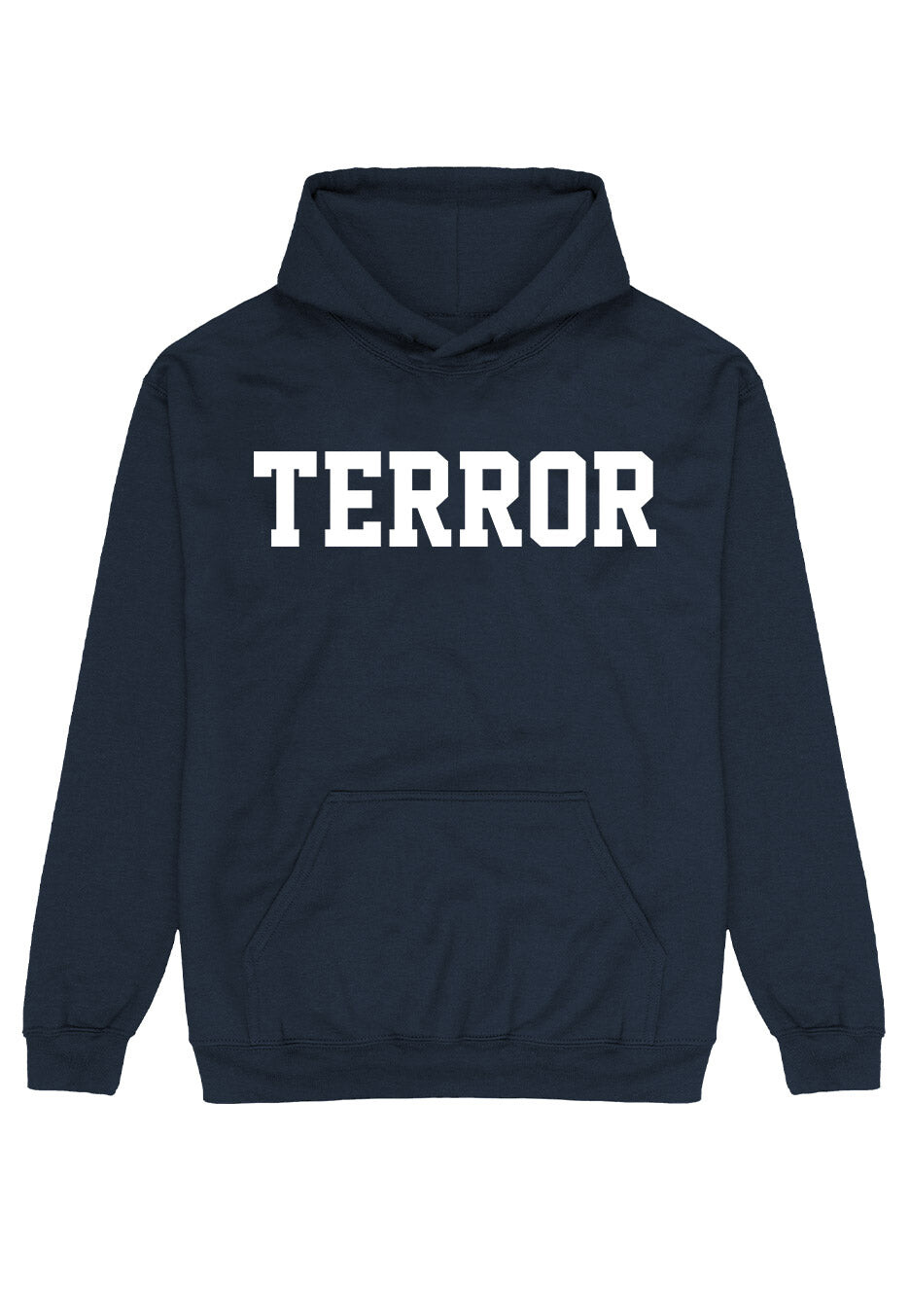 Terror - Deep Rooted Navy - Hoodie - blue - L - 50% Cotton, 50% Polyester