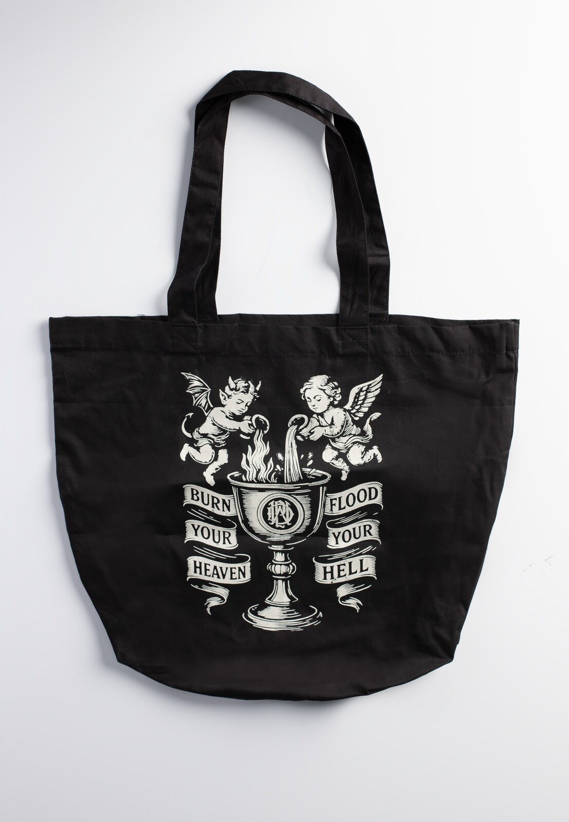 Parkway Drive - Angel And Devil - Tote Bag - black - Onesize - 100% Cotton