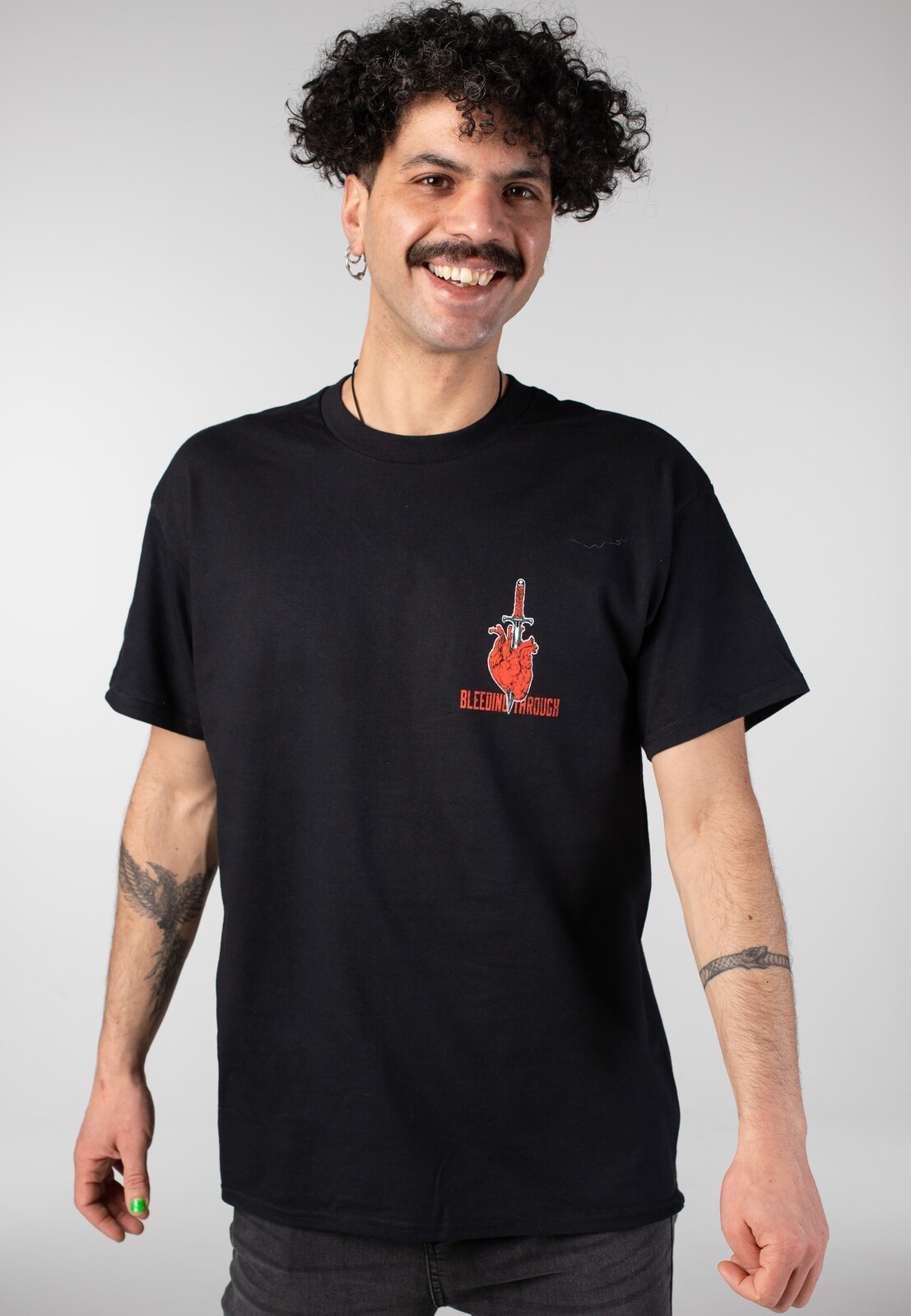 Bleeding Through - This Is Love - T-Shirt - black - L - 100% Cotton,Jersey