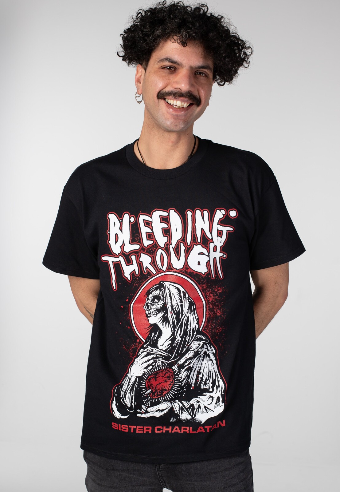 Bleeding Through - Sister Charlatan Tour 2025 - T-Shirt - black - L - 100% Cotton,Jersey