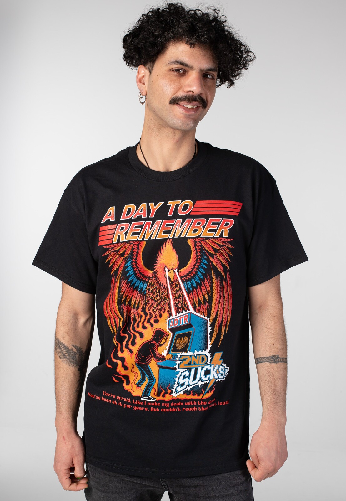 A Day To Remember - 2ND Sucks - T-Shirt - black - L - 100% Cotton,Jersey