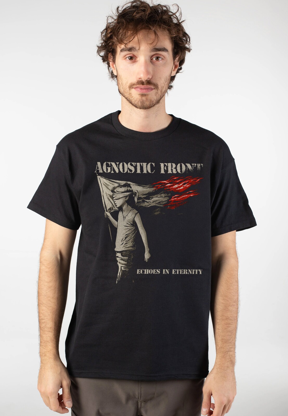 Agnostic Front - Echoes In Eternity - T-Shirt - black - L - 100% Cotton