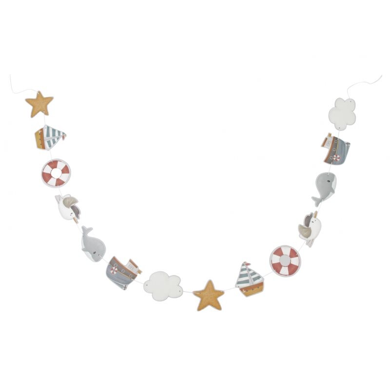 Little Dutch Deco Garland Sailors Bay decorative garland 200 cm