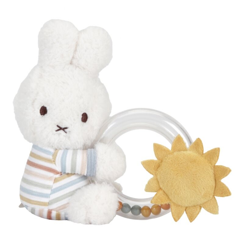 Little Dutch Rattle Miffy Vintage Sunny Stripes rattle 1 pc