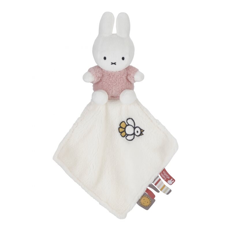 Little Dutch Comforter Miffy Fluffy Pink sleep toy 1 pc