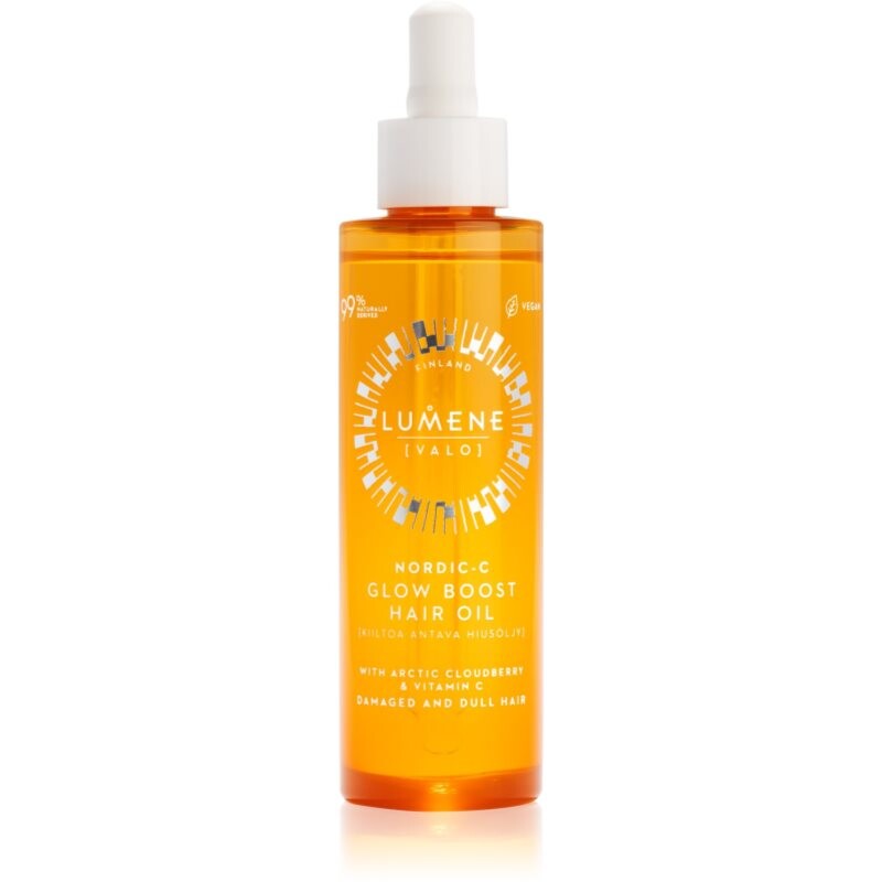Lumene Nordic-C [VALO] Glow Boost strengthening and brightening oil for dry and damaged hair 75 ml