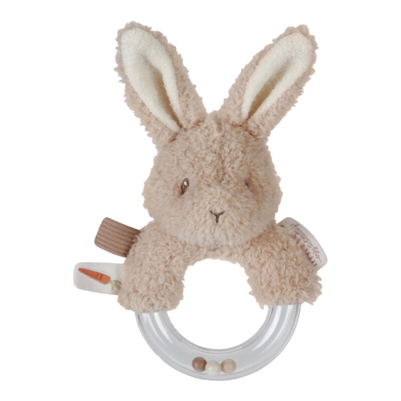 Little Dutch Baby Bunny Ring Rattle rattle 1 pc