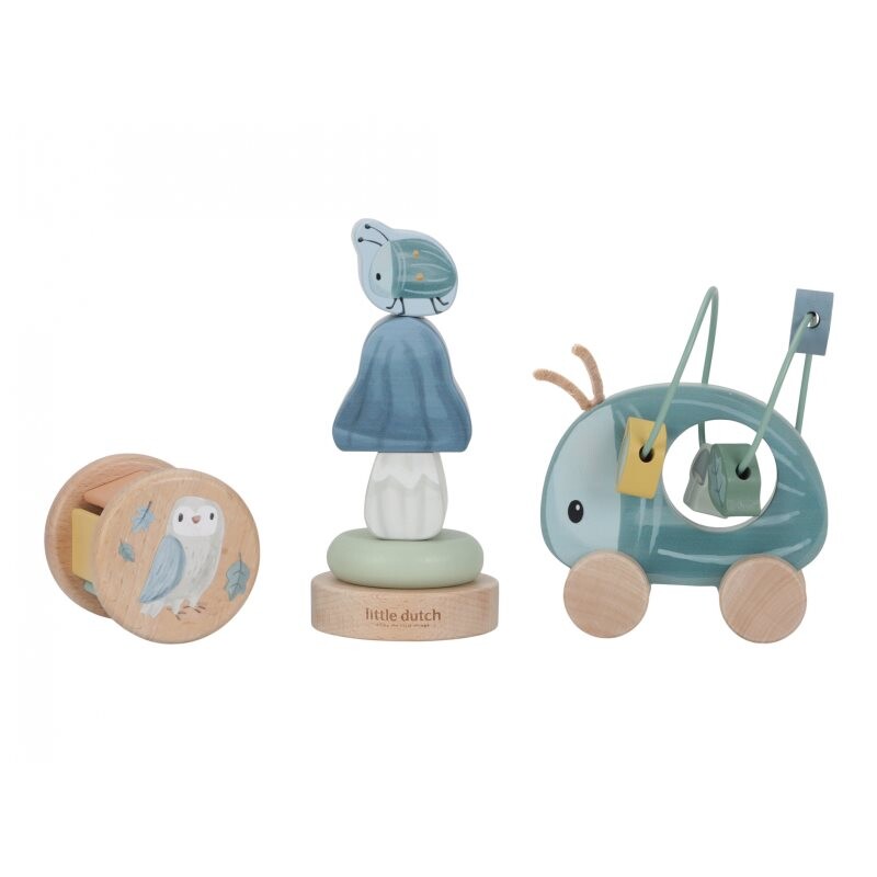 Little Dutch Forest Friends Gift Box Wood gift set for babies