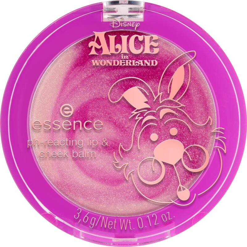 essence Disney Alice in Wonderland multi-purpose makeup for lips and face pH-reactive shade 01 Team Fun 3.6 g