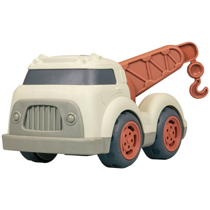 Little Dutch Fresh Tow Truck toy car 18 m+ Green 1 pc