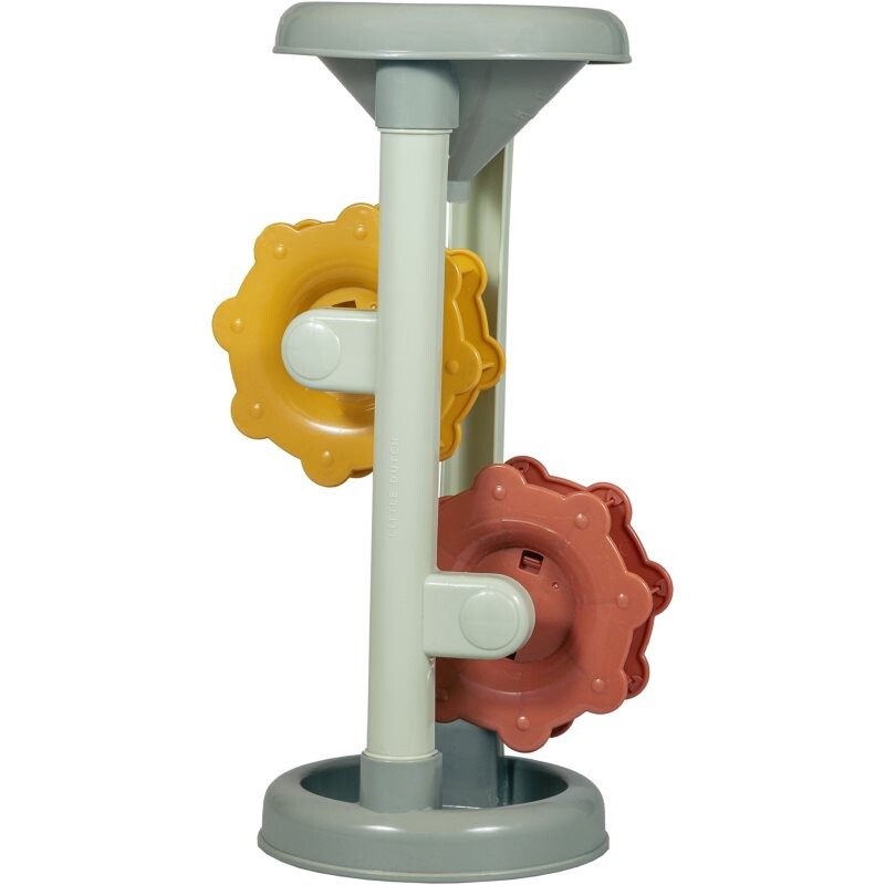 Little Dutch Fresh Sand & Watermill bath toy 18 m+ Green 1 pc