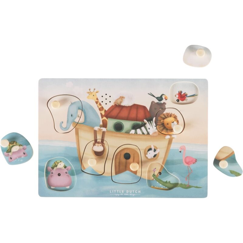 Little Dutch Sound Puzzle Noah’s Ark puzzle with melody 12 m+ 1 pc