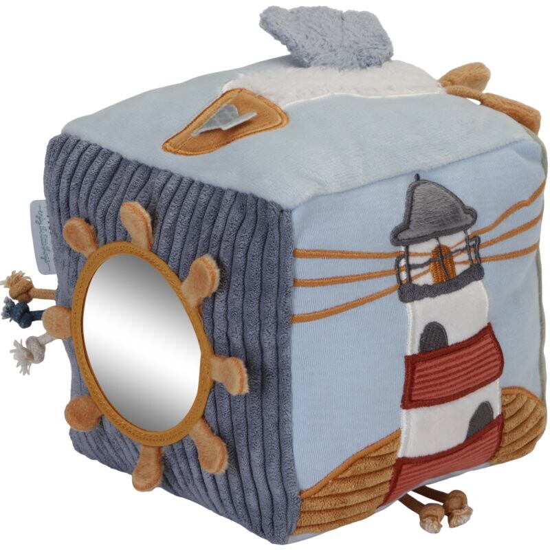 Little Dutch Soft Activity Cube Sailors Bay soft sensory toy blocks 1 pc