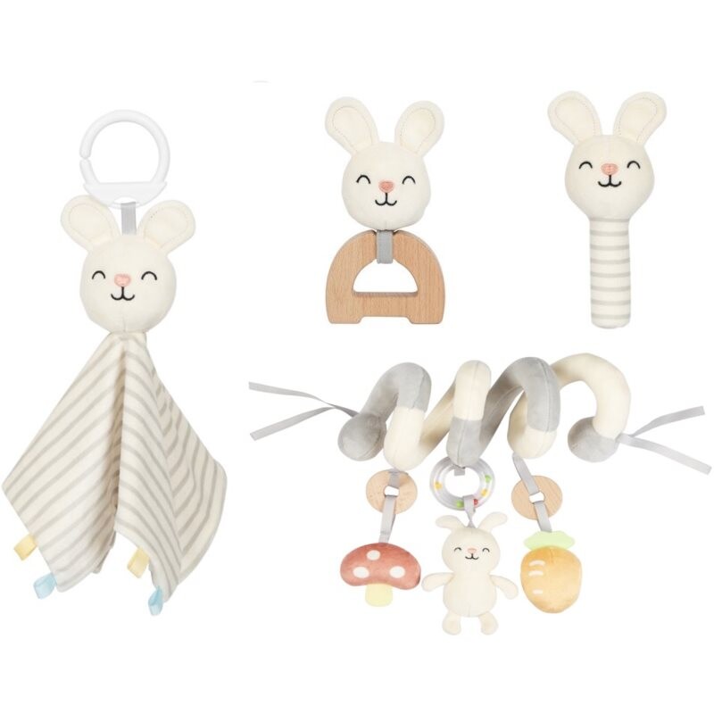 eliNeli Gift Set 4 in 1 gift set for babies Bunny 1 pc