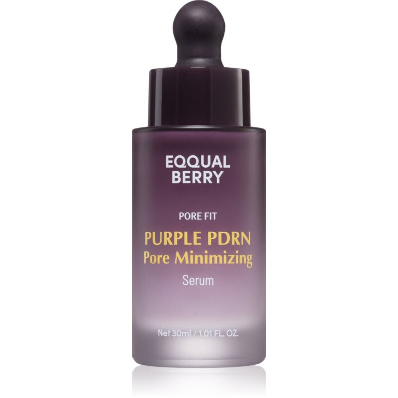 EQQUALBERRY Purple PDRN Pore Minimizing Serum pore-minimising serum for radiance and hydration 30 ml