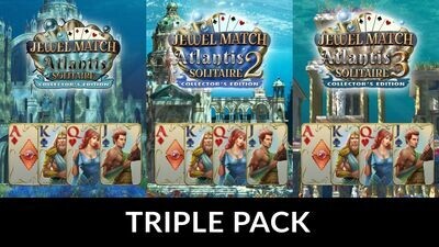 Jewel Match Atlantis Triple Pack