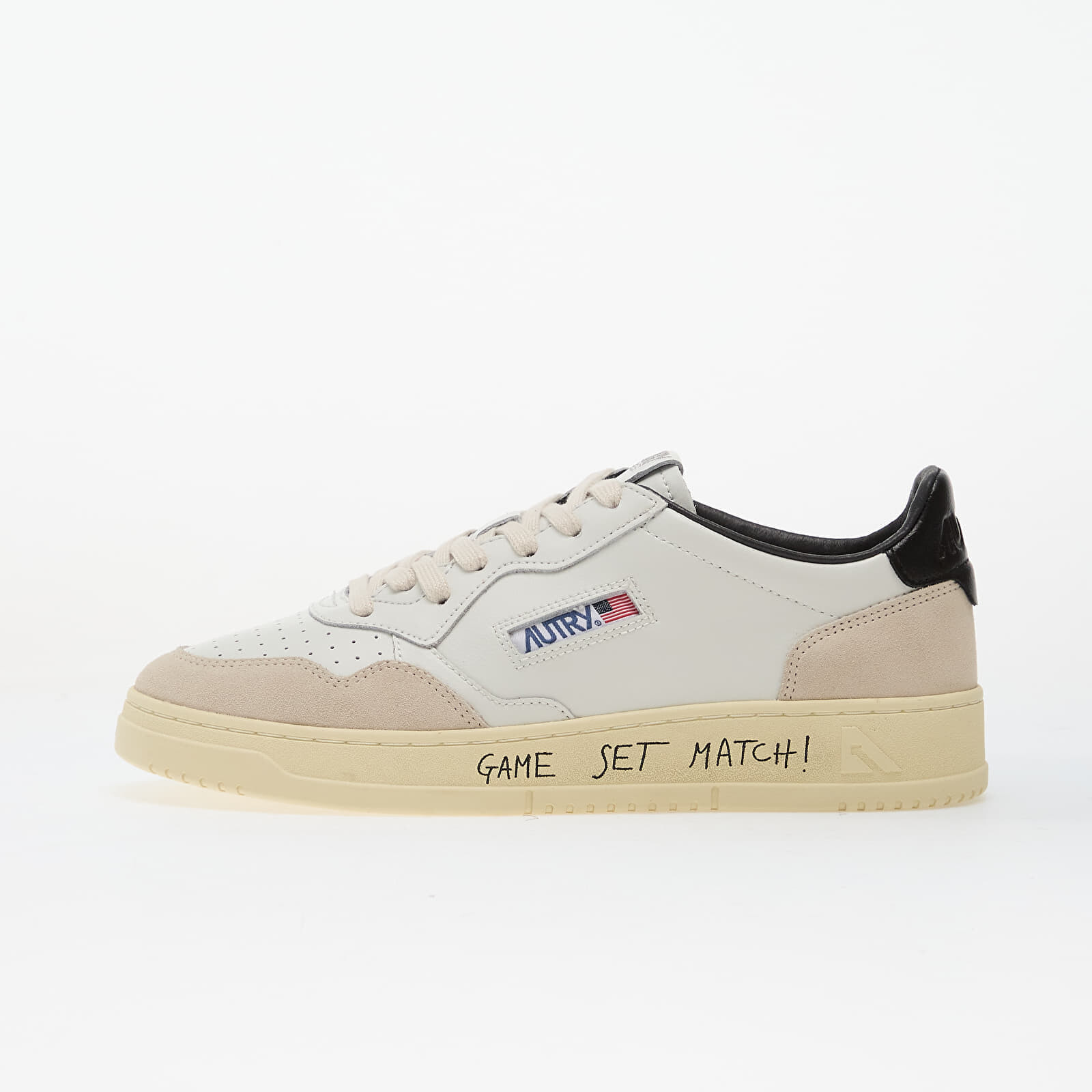 Sneakers Autry Medalist Low Man Match/ Suede White/ Black UK 11