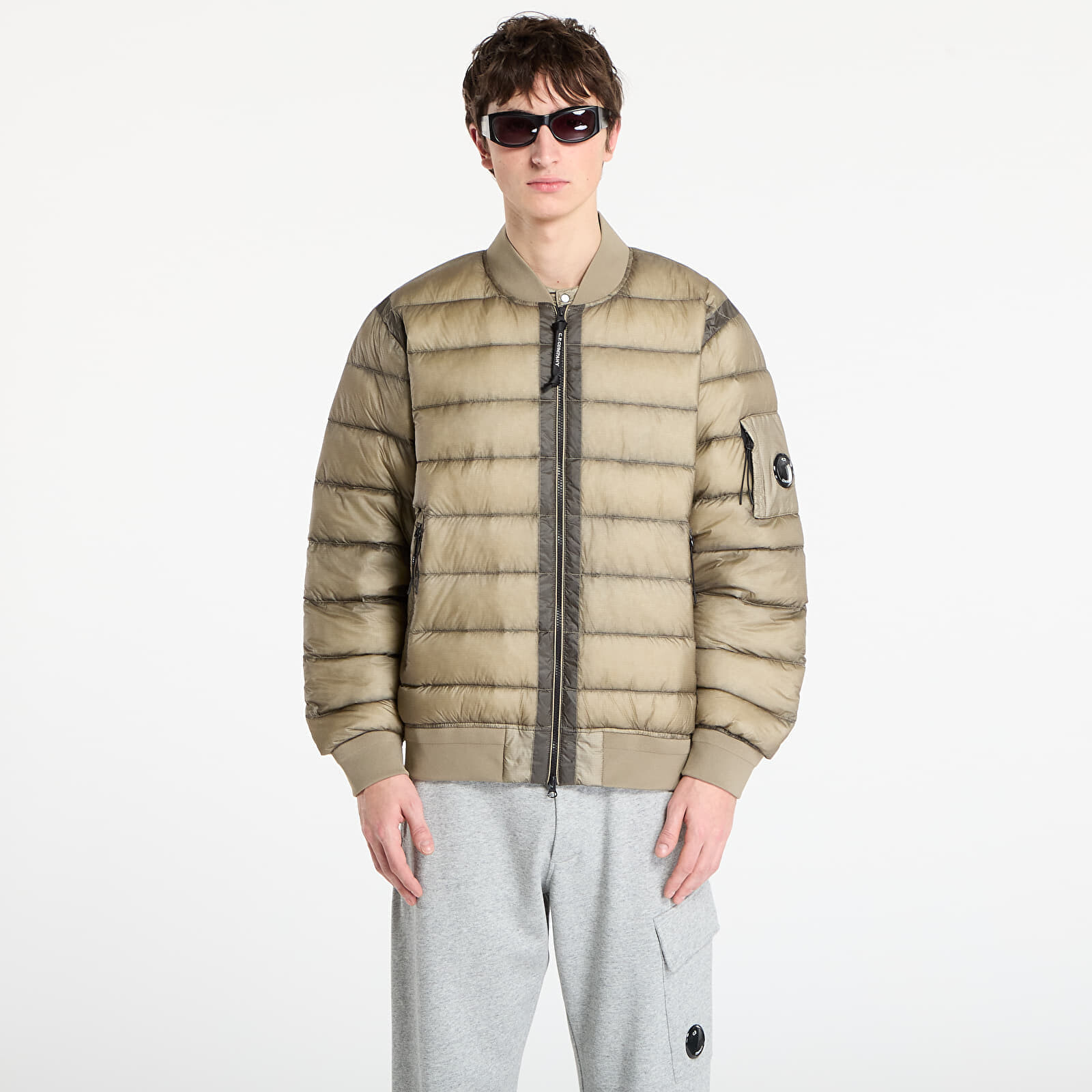 Jacket C.P. Company D.D. Shell Bomber Down Jacket Fungi Grey M