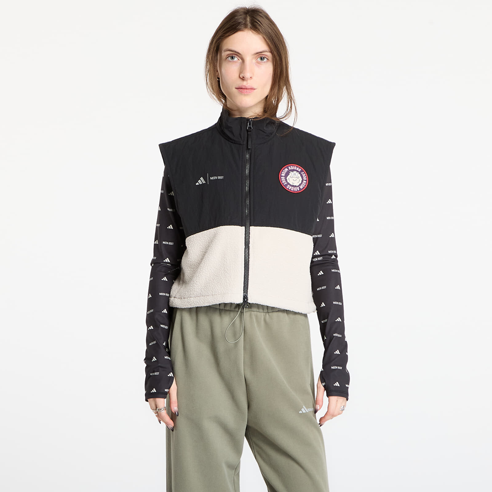 adidas x Moonboot Gilet Clear Brown M