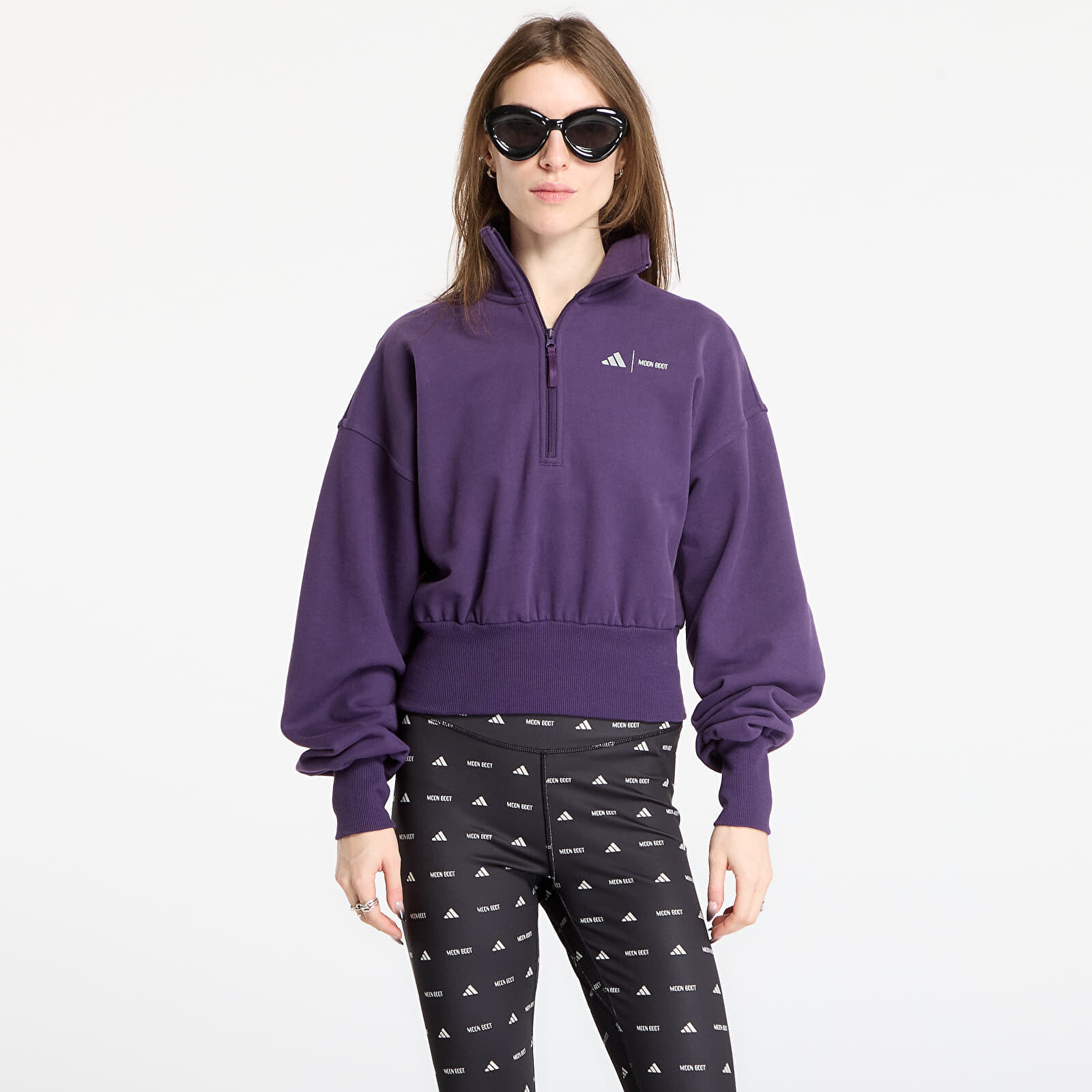 Sweatshirt adidas x Moonboot Tracksuit Top Aura Plum S