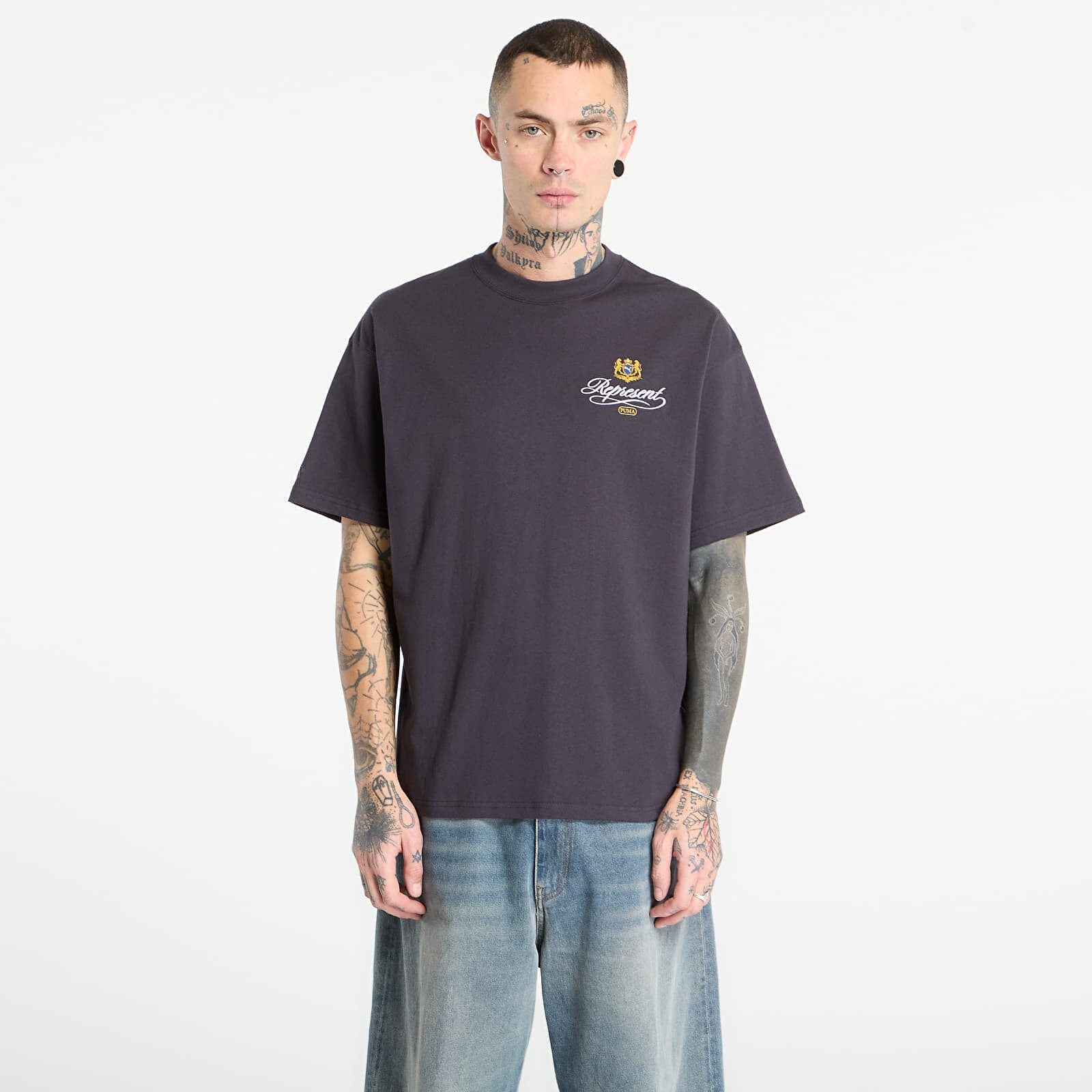 T-shirt Puma x REPRESENT Graphic Tee Flat Dark Gray S