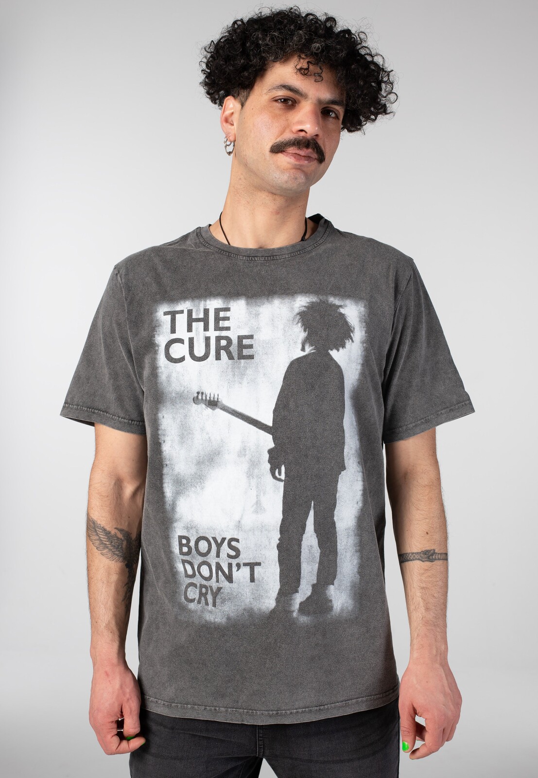 The Cure - Boys Don't Cry Black & White - T-Shirt - grey - L - 100% Cotton