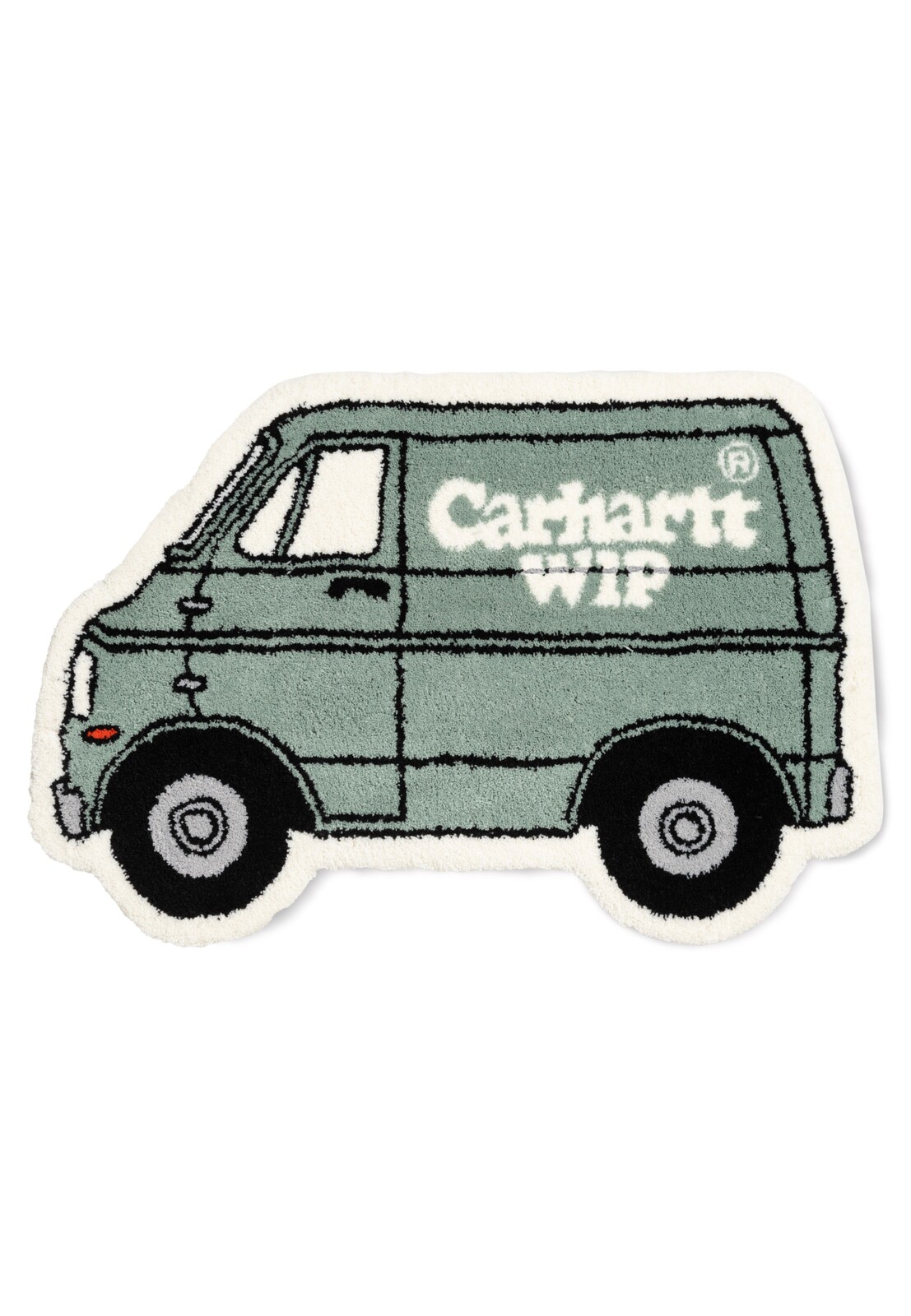 Carhartt WIP - Mystery Glassy Teal - Rug - blue - Onesize - 100% Silicone,100% Polyacrylic