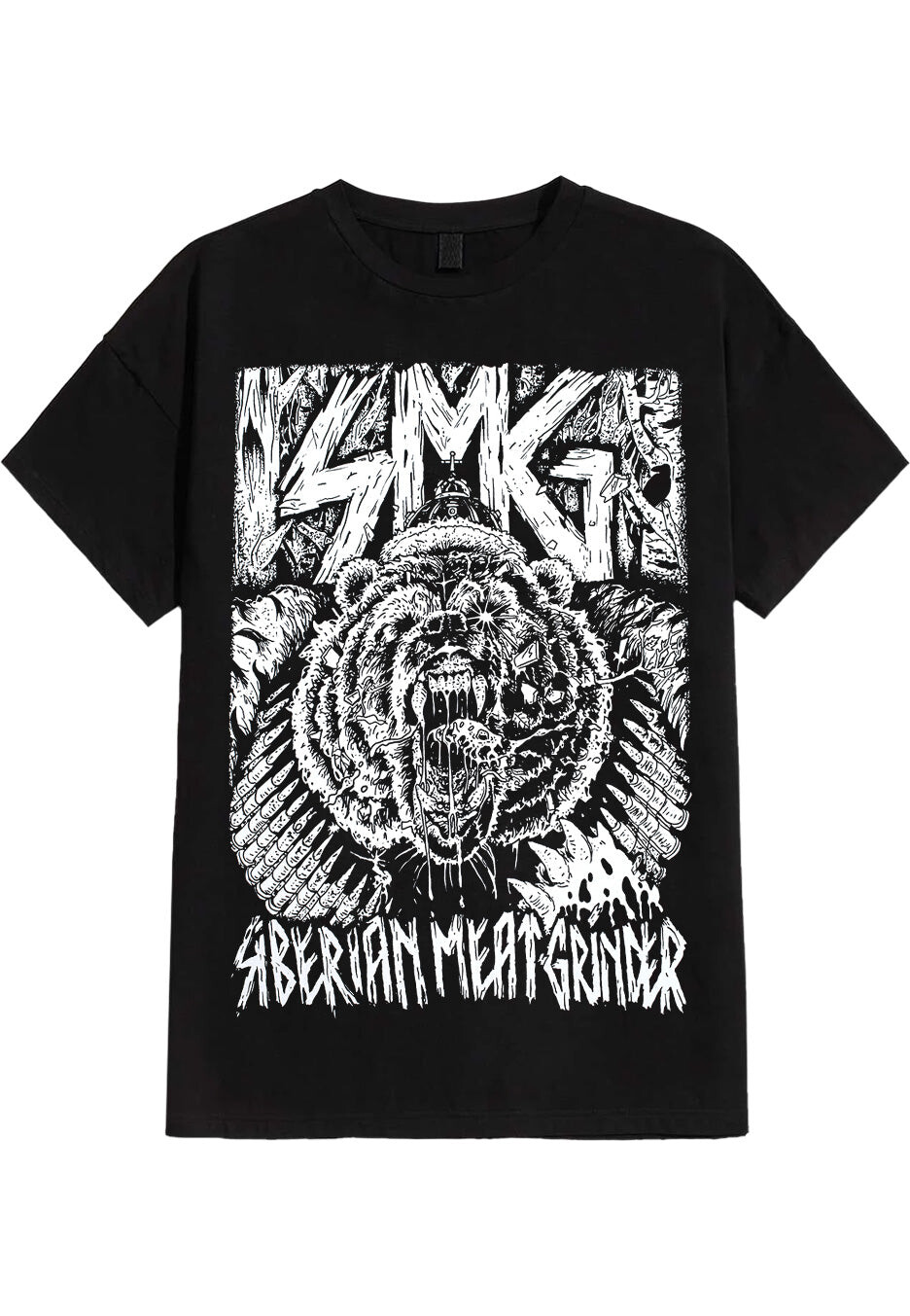 Siberian Meat Grinder - Hail To The Tsar - T-Shirt - black - L - 100% Cotton