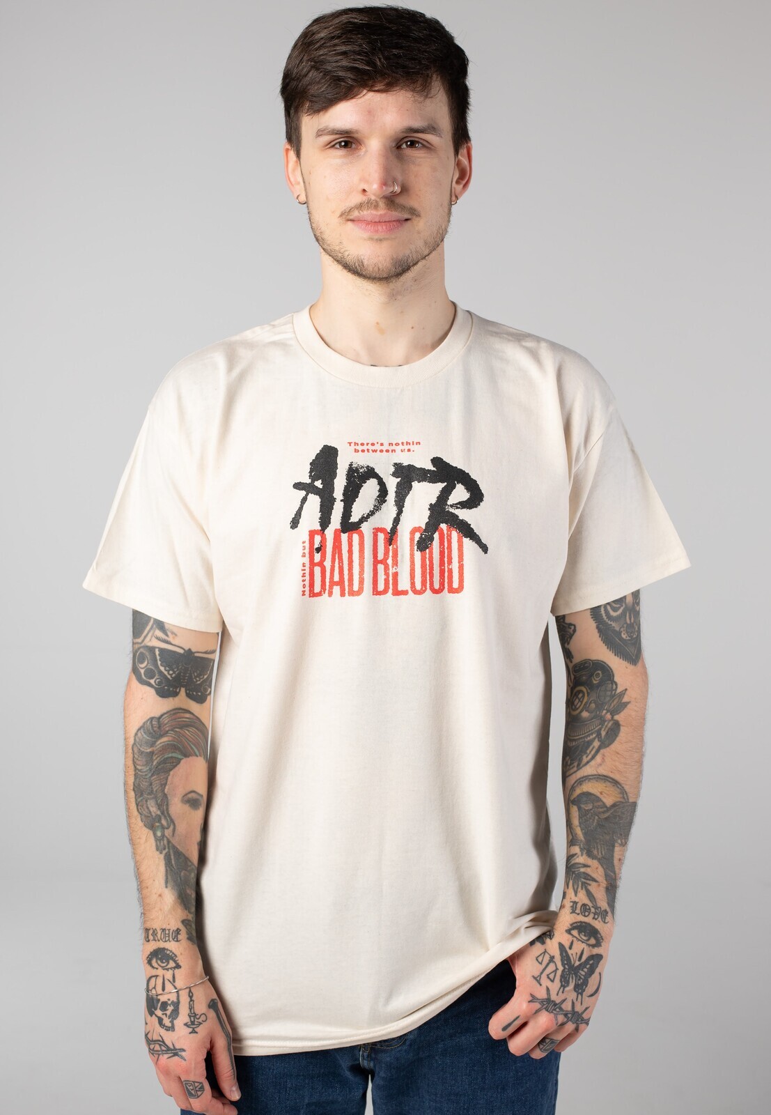 A Day To Remember - Bad Blood Natural - T-Shirt - beige - L - 100% Cotton,Jersey