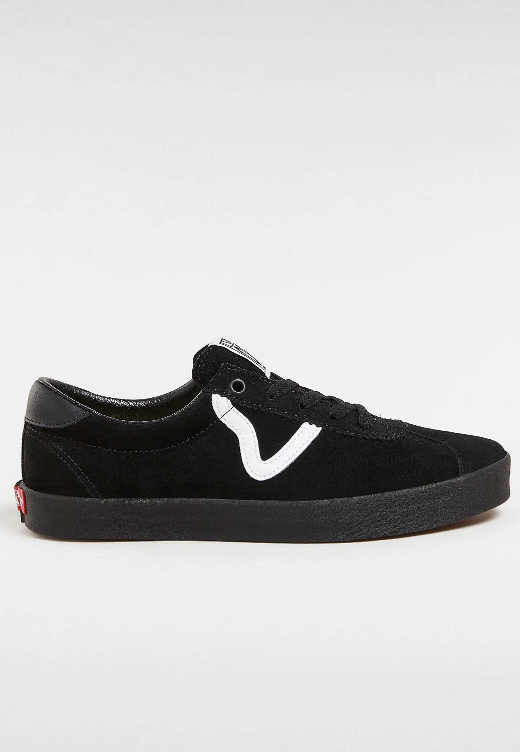 Vans - Sport LoBlack/Black - Shoes - black - EU 42,5 - Leather/Textile/Rubber