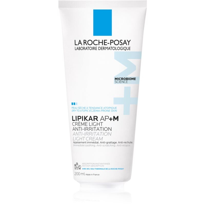 La Roche-Posay Lipikar AP+M Light Cream lipid-replenishing cream for dry and atopic skin 200 ml