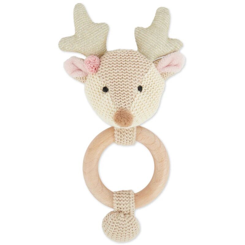 Bieco Grasping Toy with Rattle Fawn toy with rattle 0 m+ 1 pc