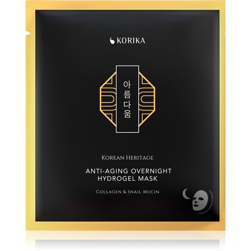KORIKA Korean Heritage Collagen & Snail Mucin hydrogel mask with anti-ageing effect 34 g