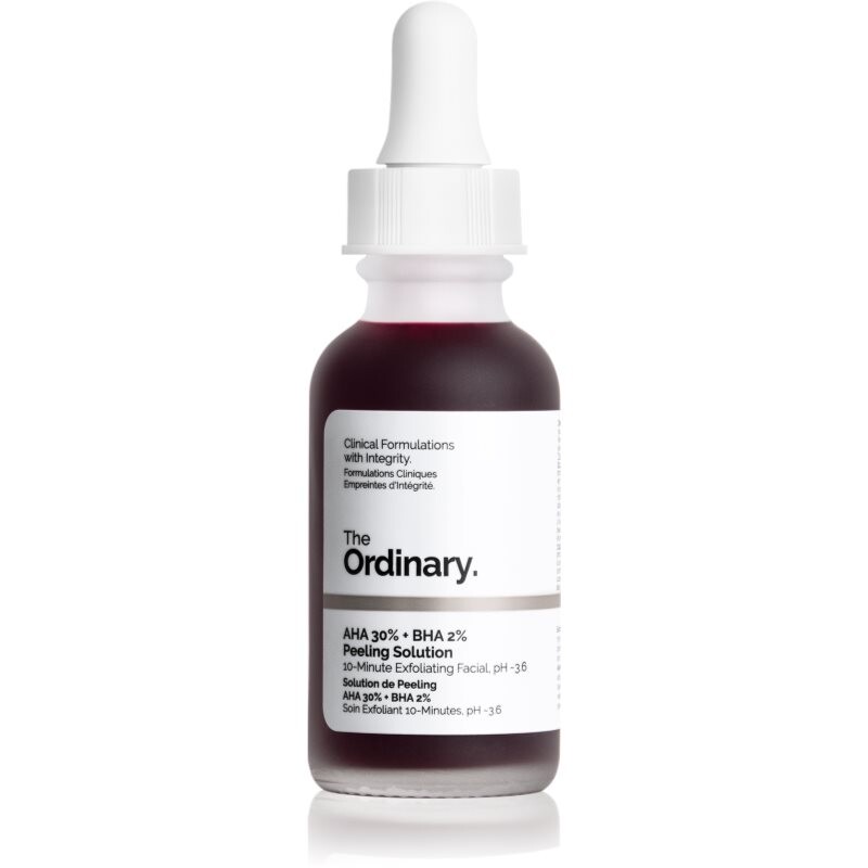 The Ordinary AHA 30% + BHA 2% Peeling Solution solution with exfoliating effect 30 ml