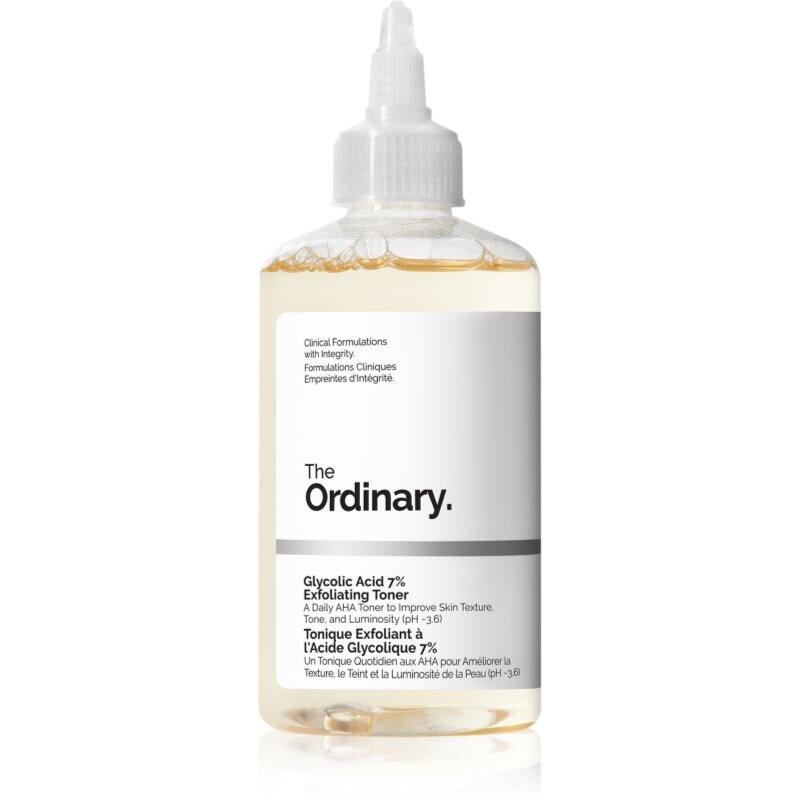 The Ordinary Glycolic Acid 7% Exfoliating Toner exfoliating toner 240 ml