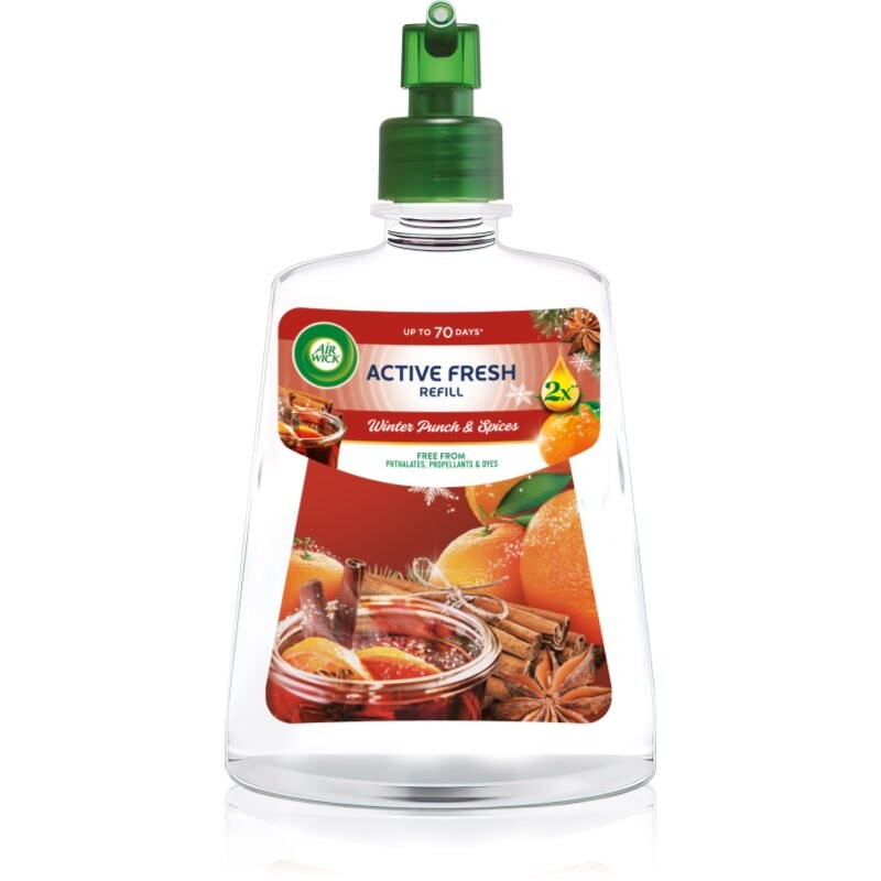 Air Wick Active Fresh Winter Punch & Spices air freshener refill 228 ml