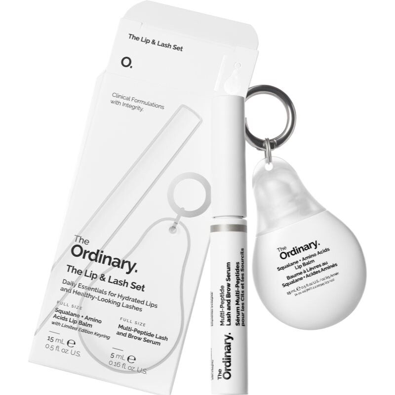 The Ordinary The Lip & Lash Set gift set