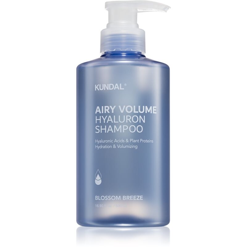 KUNDAL Airy Volume Hyaluron Shampoo moisturising shampoo for volume and shine 500 ml