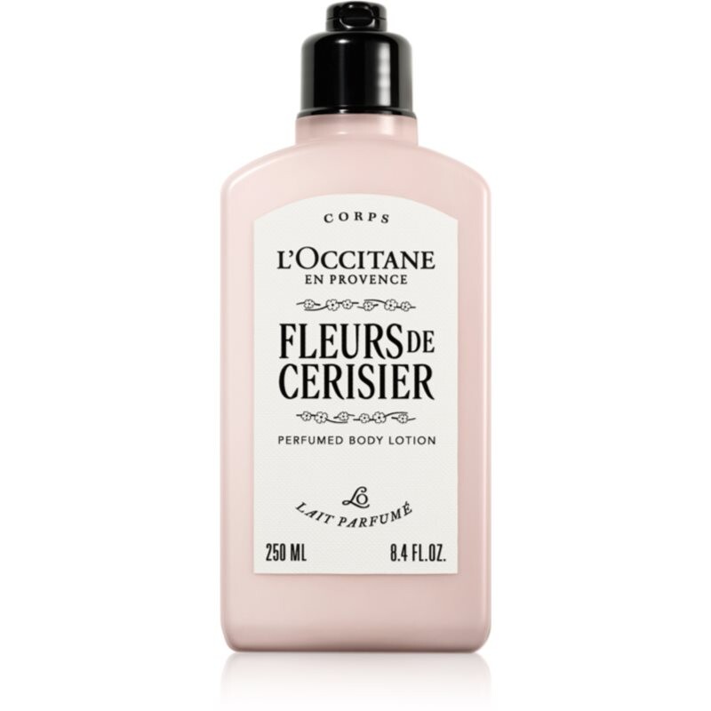 L’Occitane Fleurs de Cerisier Perfumed Body Lotion body lotion with fragrance cherry blossom 250 ml