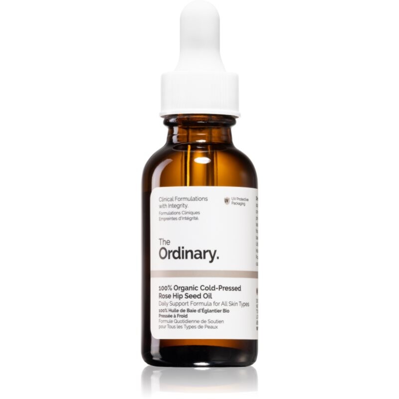 The Ordinary 100% Organic Cold-Pressed Rose Hip Seed Oil rosehip oil for hydrating and firming skin 30 ml