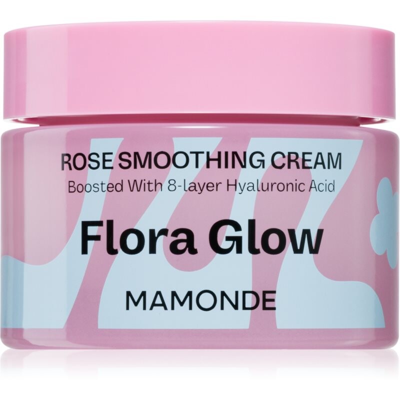 MAMONDE Flora Glow Rose Smoothing Cream intensive smoothing cream with moisturising effect 50 ml