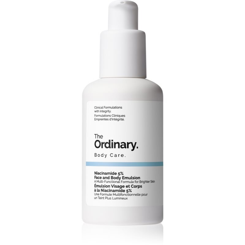 The Ordinary Niacinamide 5% Face & Body Emulsion light hydrating emulsion to treat dark spots for face and body 100 ml