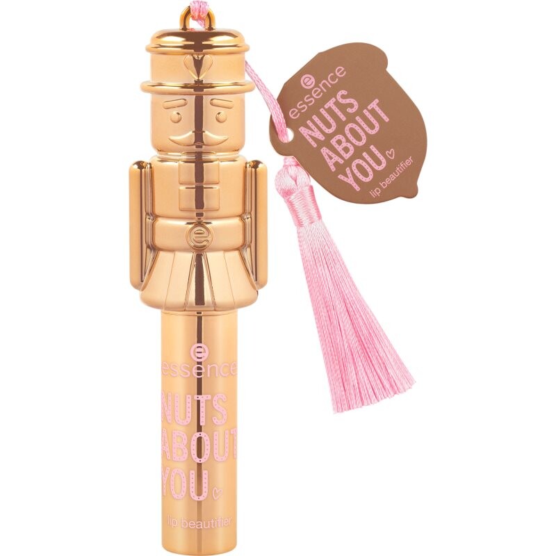 essence Nuts About You gloss lip balm with glitter shade 01 What's Crackin'? 1.5 g