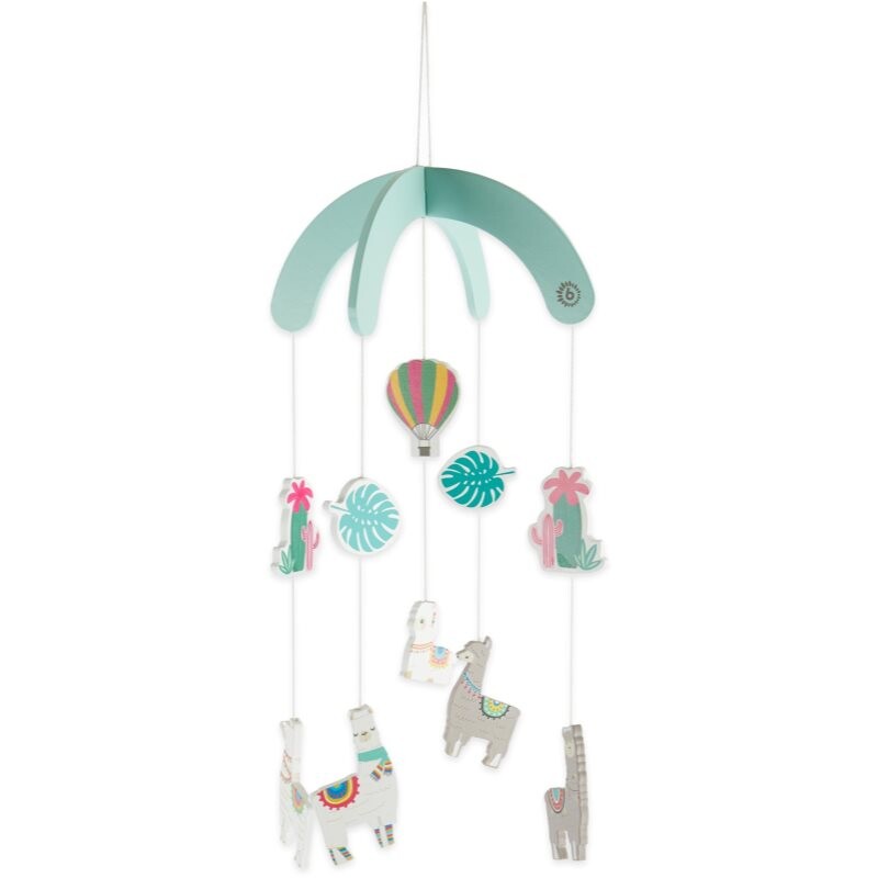 Bieco Wooden Mobile cot carousel 0 m+ Llama 1 pc