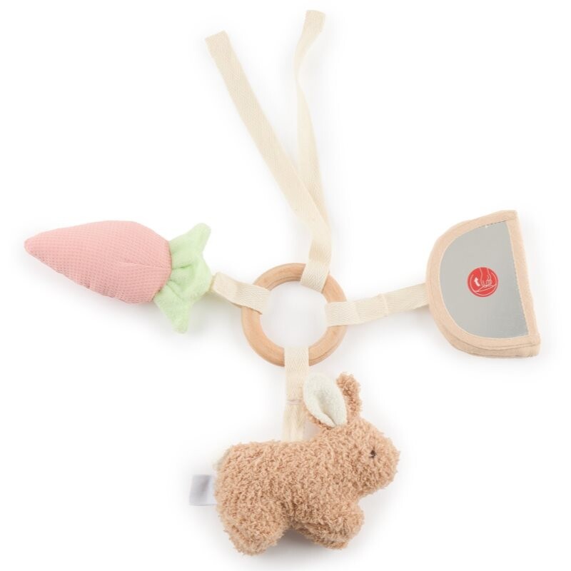 Bieco Activity Toy Bunny Fine contrast hanging toy 1 pc