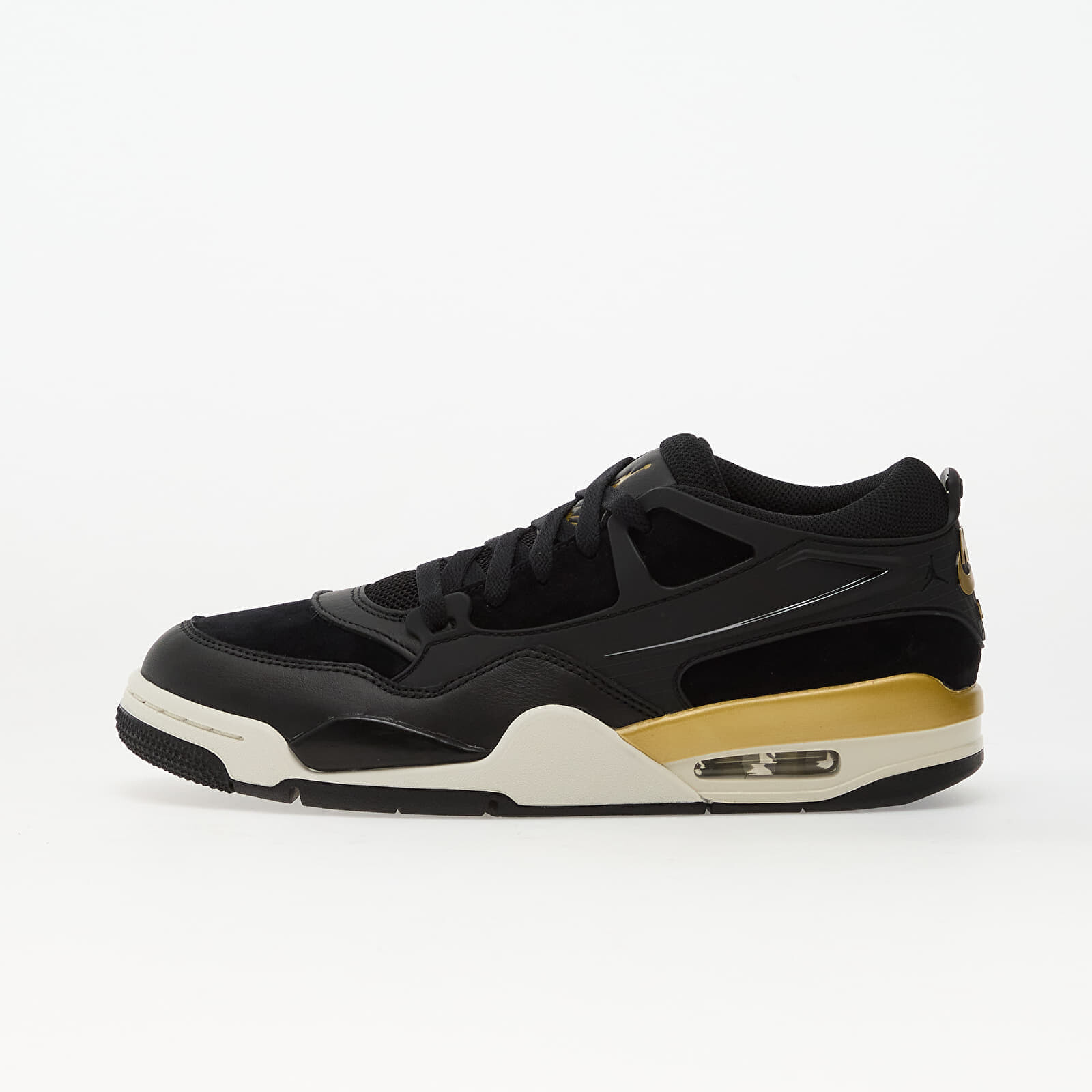 Sneakers Air Jordan 4 Rm Black/ Metallic Gold-Sail-Team Gold UK 9.5