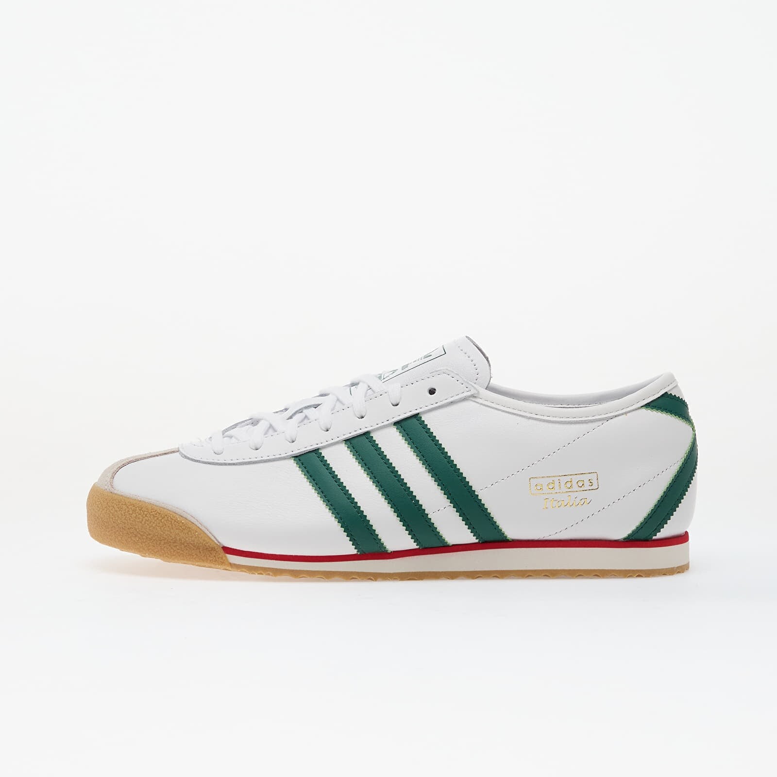 Sneakers adidas Italia 70S Ftw White/ Collegiate Green/ Gum UK 8.5