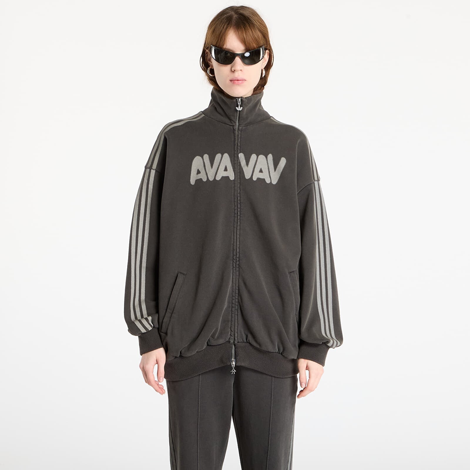 Sweatshirt adidas x AVAVAV Terry Terry Track Top Carbon S